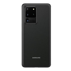 Coque Ultra Fine Plastique Rigide Etui Housse Transparente H01 pour Samsung Galaxy S20 Ultra 5G Gris