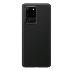 Coque Ultra Fine Plastique Rigide Etui Housse Transparente H01 pour Samsung Galaxy S20 Ultra 5G Noir