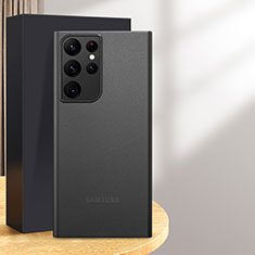Coque Ultra Fine Plastique Rigide Etui Housse Transparente H02 pour Samsung Galaxy S24 Ultra 5G Noir
