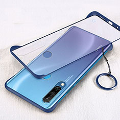 Coque Ultra Fine Plastique Rigide Etui Housse Transparente H03 pour Huawei P30 Lite New Edition Bleu
