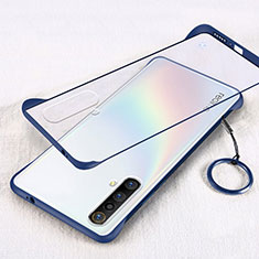 Coque Ultra Fine Plastique Rigide Etui Housse Transparente pour Realme X50 5G Bleu