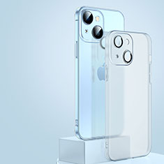 Coque Ultra Fine Plastique Rigide Etui Housse Transparente QC1 pour Apple iPhone 15 Blanc