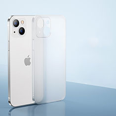 Coque Ultra Fine Plastique Rigide Etui Housse Transparente U01 pour Apple iPhone 13 Blanc