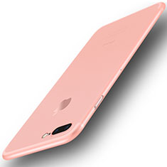 Coque Ultra Fine Plastique Rigide Etui Housse Transparente U01 pour Apple iPhone 8 Plus Rose