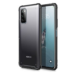 Coque Ultra Fine Plastique Rigide Etui Housse Transparente U01 pour Huawei Honor V30 5G Noir
