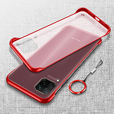 Coque Ultra Fine Plastique Rigide Etui Housse Transparente U01 pour Huawei P40 Lite Rouge