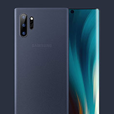 Coque Ultra Fine Plastique Rigide Etui Housse Transparente U01 pour Samsung Galaxy Note 10 Plus Bleu