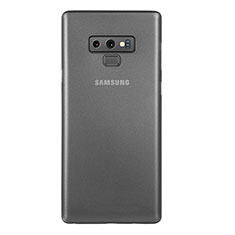 Coque Ultra Fine Plastique Rigide Etui Housse Transparente U01 pour Samsung Galaxy Note 9 Gris