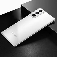Coque Ultra Fine Plastique Rigide Etui Housse Transparente U01 pour Samsung Galaxy S21 FE 5G Blanc