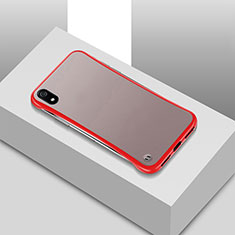 Coque Ultra Fine Plastique Rigide Etui Housse Transparente U01 pour Xiaomi Redmi 7A Rouge