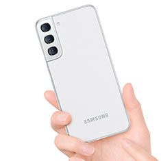 Coque Ultra Fine Plastique Rigide Etui Housse Transparente U02 pour Samsung Galaxy S24 5G Blanc