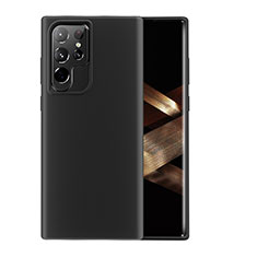 Coque Ultra Fine Plastique Rigide Etui Housse Transparente U02 pour Samsung Galaxy S24 Ultra 5G Noir