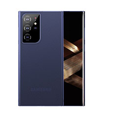 Coque Ultra Fine Plastique Rigide Etui Housse Transparente U03 pour Samsung Galaxy S24 Ultra 5G Bleu