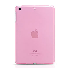 Coque Ultra Fine Plastique Rigide Transparente pour Apple iPad Mini 2 Rose