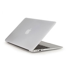 Coque Ultra Fine Plastique Rigide Transparente pour Apple MacBook Pro 13 pouces Retina Blanc