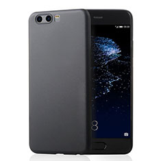 Coque Ultra Fine Plastique Rigide Transparente T01 pour Huawei P10 Noir