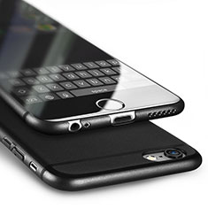 Coque Ultra Fine Plastique Rigide U02 pour Apple iPhone 6S Plus Noir