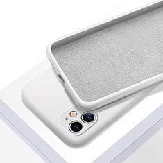Coque Ultra Fine Silicone Souple 360 Degres Housse Etui C01 pour Apple iPhone 11 Blanc