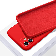Coque Ultra Fine Silicone Souple 360 Degres Housse Etui C01 pour Apple iPhone 11 Rouge