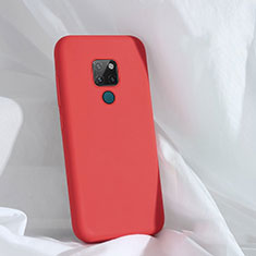 Coque Ultra Fine Silicone Souple 360 Degres Housse Etui C01 pour Huawei Mate 20 Rouge