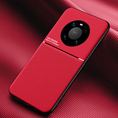Coque Ultra Fine Silicone Souple 360 Degres Housse Etui C01 pour Huawei Mate 40 Pro Rouge