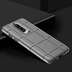 Coque Ultra Fine Silicone Souple 360 Degres Housse Etui C01 pour OnePlus 8 Argent
