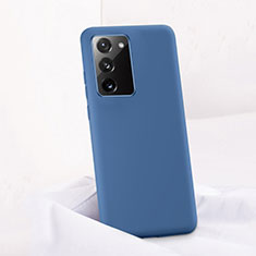 Coque Ultra Fine Silicone Souple 360 Degres Housse Etui C01 pour Samsung Galaxy Note 20 5G Bleu