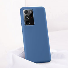 Coque Ultra Fine Silicone Souple 360 Degres Housse Etui C01 pour Samsung Galaxy Note 20 Ultra 5G Bleu