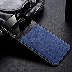 Coque Ultra Fine Silicone Souple 360 Degres Housse Etui C01 pour Samsung Galaxy S10 Plus Bleu