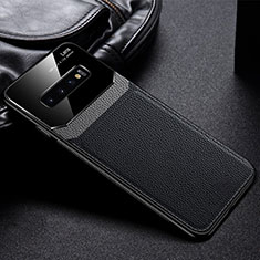 Coque Ultra Fine Silicone Souple 360 Degres Housse Etui C01 pour Samsung Galaxy S10 Plus Noir