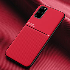 Coque Ultra Fine Silicone Souple 360 Degres Housse Etui C01 pour Samsung Galaxy S20 Plus 5G Rouge