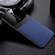 Coque Ultra Fine Silicone Souple 360 Degres Housse Etui C01 pour Xiaomi Mi 9T Bleu