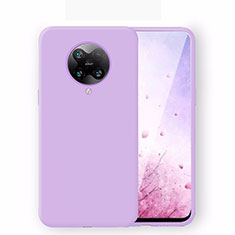 Coque Ultra Fine Silicone Souple 360 Degres Housse Etui C01 pour Xiaomi Redmi K30 Pro 5G Violet