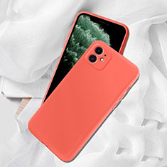 Coque Ultra Fine Silicone Souple 360 Degres Housse Etui C02 pour Apple iPhone 11 Orange