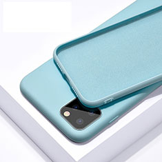 Coque Ultra Fine Silicone Souple 360 Degres Housse Etui C02 pour Apple iPhone 11 Pro Bleu Ciel