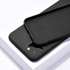 Coque Ultra Fine Silicone Souple 360 Degres Housse Etui C02 pour Apple iPhone 11 Pro Noir
