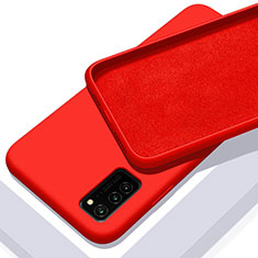 Coque Ultra Fine Silicone Souple 360 Degres Housse Etui C02 pour Huawei Honor View 30 5G Rouge