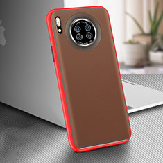 Coque Ultra Fine Silicone Souple 360 Degres Housse Etui C02 pour Huawei Mate 30 5G Rouge