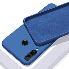 Coque Ultra Fine Silicone Souple 360 Degres Housse Etui C02 pour Huawei P30 Lite New Edition Bleu