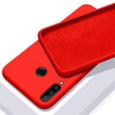 Coque Ultra Fine Silicone Souple 360 Degres Housse Etui C02 pour Huawei P30 Lite New Edition Rouge