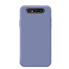 Coque Ultra Fine Silicone Souple 360 Degres Housse Etui C02 pour Samsung Galaxy A80 Violet