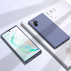 Coque Ultra Fine Silicone Souple 360 Degres Housse Etui C02 pour Samsung Galaxy Note 10 Plus Gris