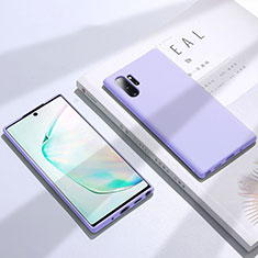 Coque Ultra Fine Silicone Souple 360 Degres Housse Etui C02 pour Samsung Galaxy Note 10 Plus Violet