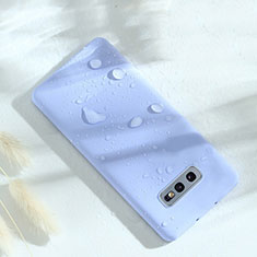 Coque Ultra Fine Silicone Souple 360 Degres Housse Etui C02 pour Samsung Galaxy S10e Violet