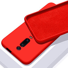 Coque Ultra Fine Silicone Souple 360 Degres Housse Etui C02 pour Xiaomi Mi 9T Rouge