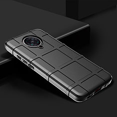 Coque Ultra Fine Silicone Souple 360 Degres Housse Etui C02 pour Xiaomi Redmi K30 Pro 5G Noir