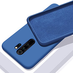 Coque Ultra Fine Silicone Souple 360 Degres Housse Etui C02 pour Xiaomi Redmi Note 8 Pro Bleu