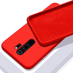 Coque Ultra Fine Silicone Souple 360 Degres Housse Etui C02 pour Xiaomi Redmi Note 8 Pro Rouge