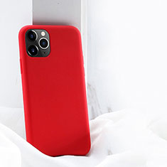 Coque Ultra Fine Silicone Souple 360 Degres Housse Etui C03 pour Apple iPhone 11 Pro Max Rouge