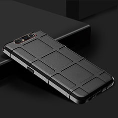 Coque Ultra Fine Silicone Souple 360 Degres Housse Etui C03 pour Samsung Galaxy A90 4G Noir